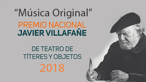   Premio Javier Villafañe 
- Música original 2018